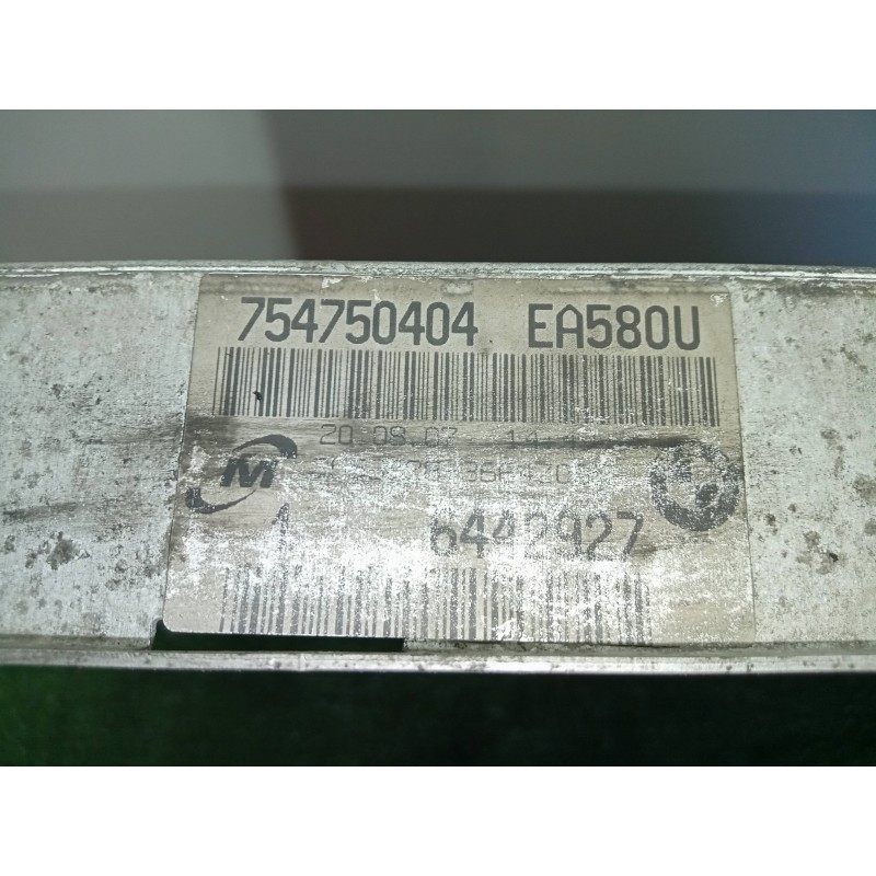 Recambio de radiador agua para bmw serie 1 berlina (e81/e87) 2.0 16v referencia OEM IAM 754750404  