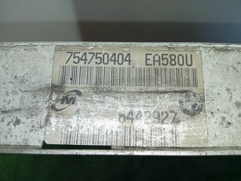 Recambio de radiador agua para bmw serie 1 berlina (e81/e87) 2.0 16v referencia OEM IAM 754750404  