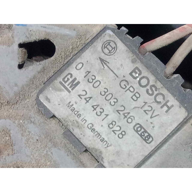 Recambio de electroventilador para opel zafira a 2.0 dti referencia OEM IAM 0130303246-24431828  Ø DIAMETRO: 390MM