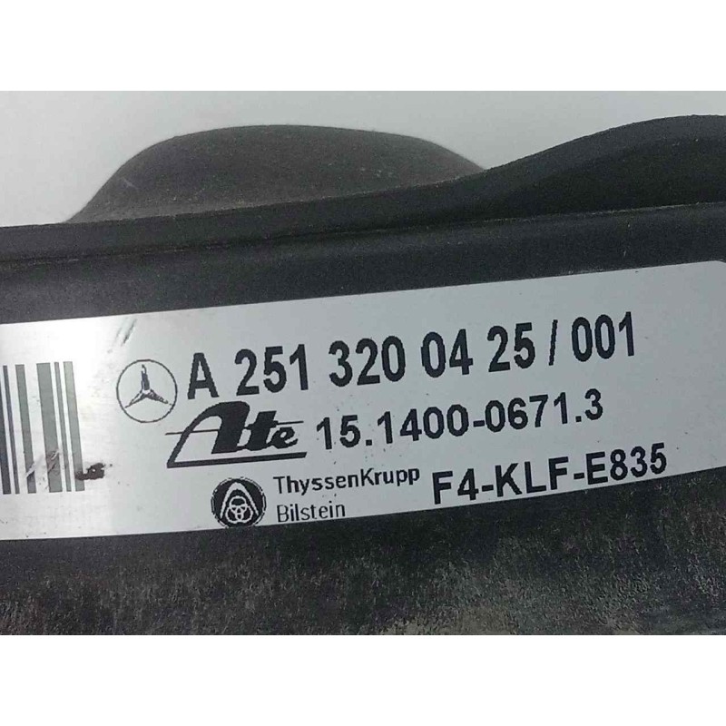 Recambio de amortiguador trasero izquierdo para mercedes-benz clase r (w251) 3.0 cdi cat referencia OEM IAM A2513200425-15140006