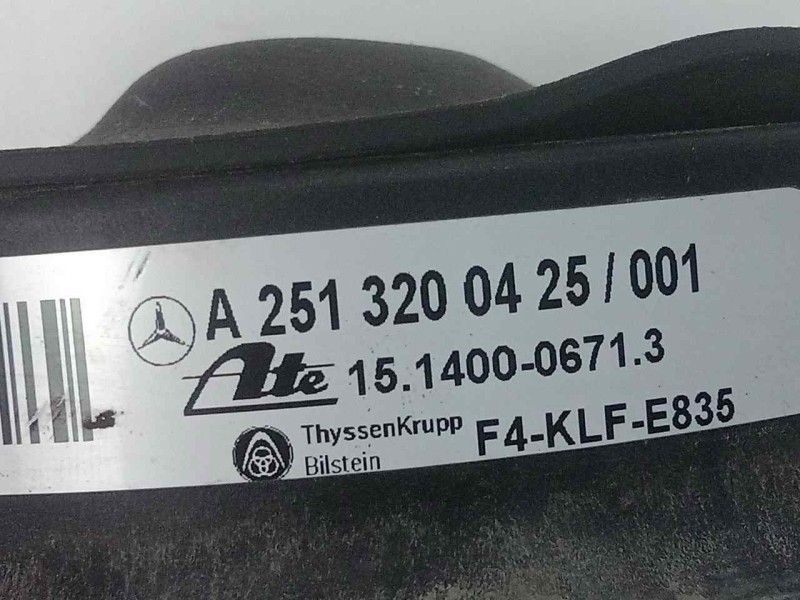 Recambio de amortiguador trasero izquierdo para mercedes-benz clase r (w251) 3.0 cdi cat referencia OEM IAM A2513200425-15140006