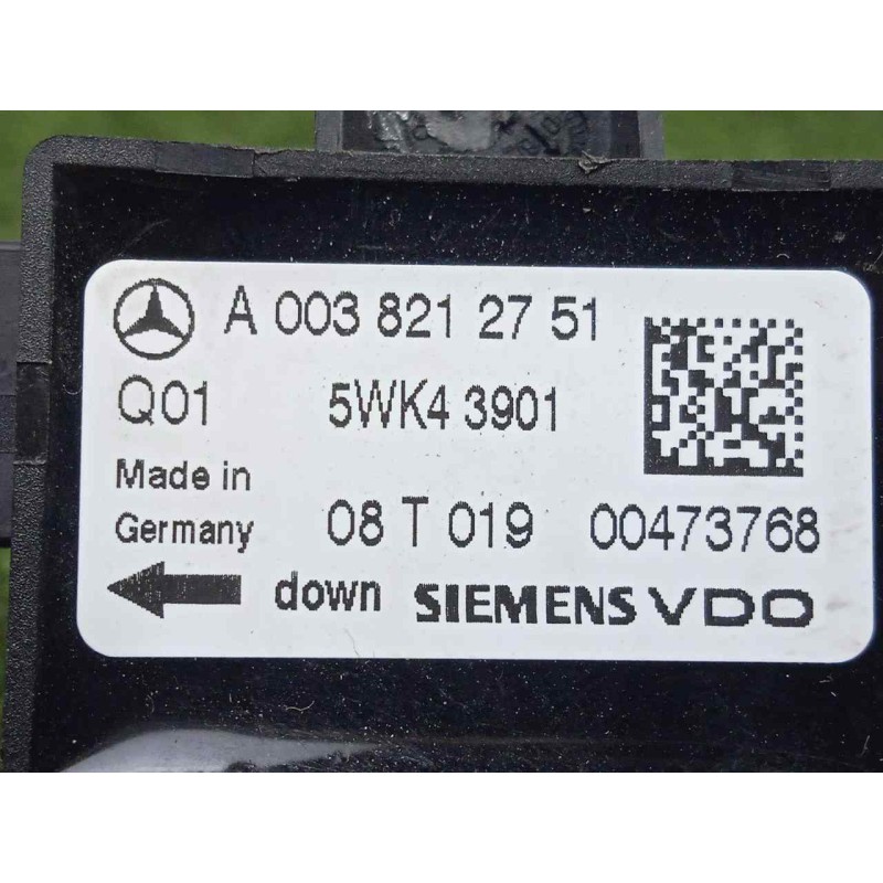 Recambio de sensor impacto airbag para mercedes-benz clase r (w251) 3.0 cdi cat referencia OEM IAM A0038212751-5WK43901 2.PINES 