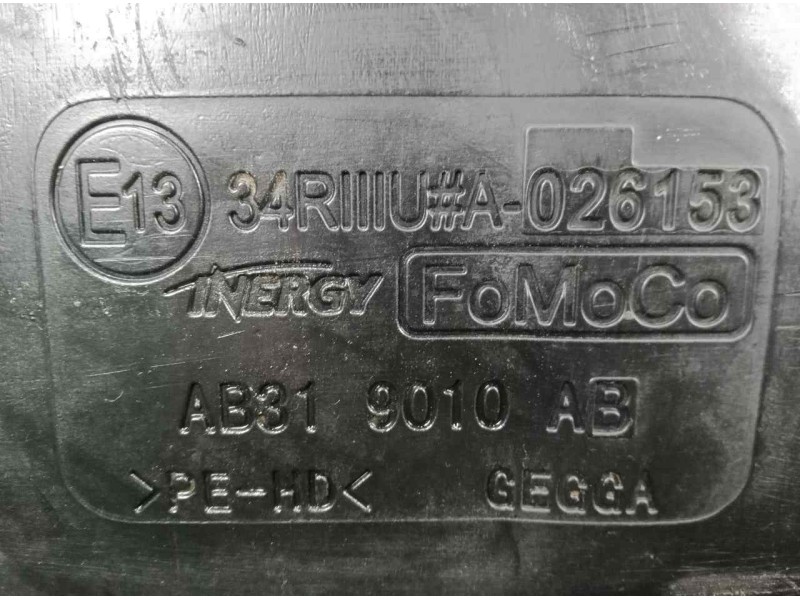 Recambio de deposito combustible para ford ranger (tke) 2.0 tdci panther cat referencia OEM IAM JB3G9K007AC  