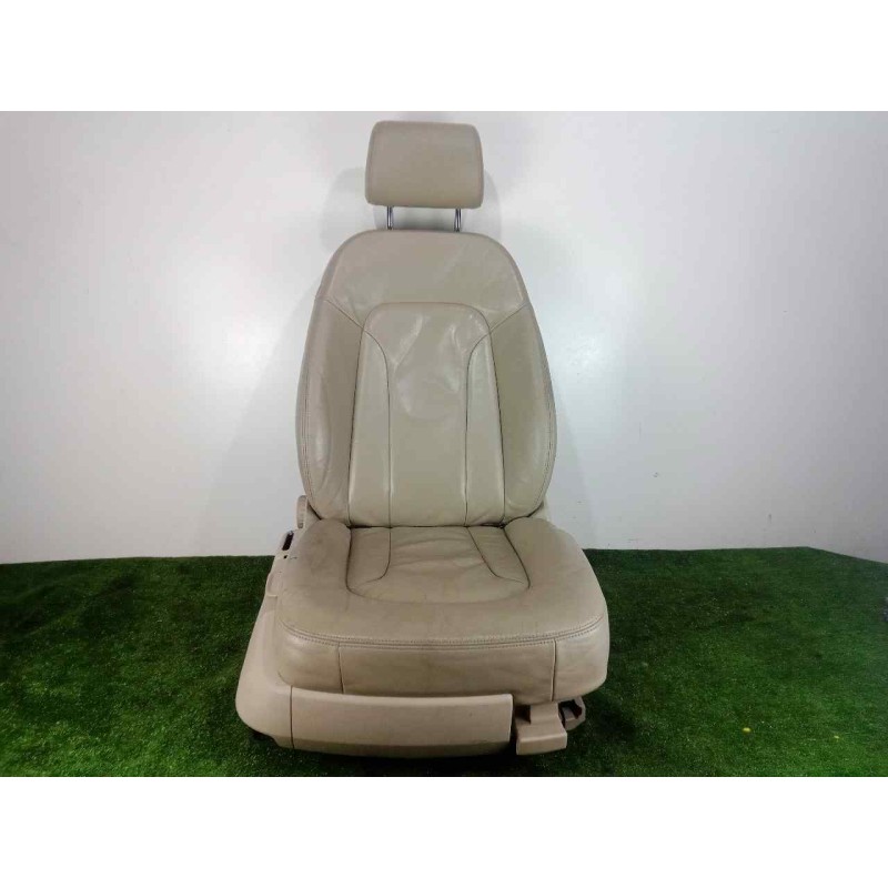 Recambio de asiento delantero derecho para audi q7 (4l) 3.0 v6 24v tdi referencia OEM IAM  CUERO - BEIGE MANUAL