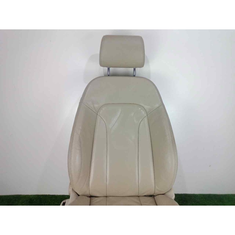 Recambio de asiento delantero derecho para audi q7 (4l) 3.0 v6 24v tdi referencia OEM IAM  CUERO - BEIGE MANUAL