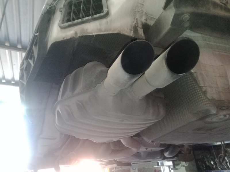 Recambio de tubo escape trasero para audi a4 ber. (b8) 1.8 16v tfsi referencia OEM IAM   