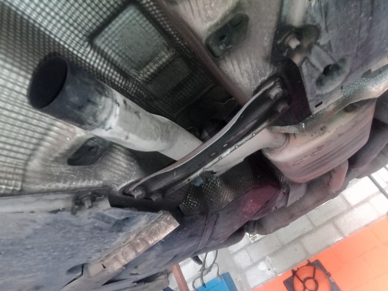 Recambio de tubo escape trasero para audi a4 ber. (b8) 1.8 16v tfsi referencia OEM IAM   