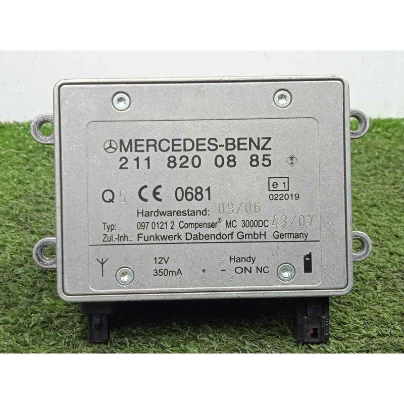 Recambio de modulo electronico para mercedes-benz clase r (w251) 3.0 cdi cat referencia OEM IAM 2118200885  