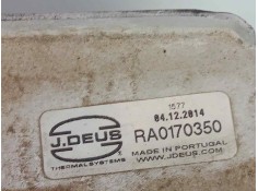 Recambio de radiador agua para mercedes-benz clase c (w202) berlina 2.5 diesel cat referencia OEM IAM RA0170350 615X425X45 ALUMI 2