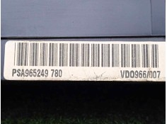 Recambio de cuadro instrumentos para citroën xsara picasso 2.0 hdi cat (rhy / dw10td) referencia OEM IAM 965249780   2
