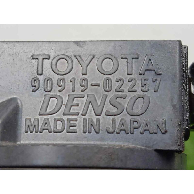 Recambio de bobina encendido para toyota yaris 1.3 16v cat referencia OEM IAM 9091902257 4.PINES 1.CONEXION