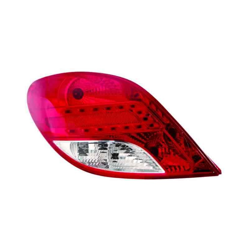 Recambio de piloto trasero izquierdo para peugeot 207 referencia OEM IAM 16544333-6350Y7 07-09 - LED MATERIAL NUEVO