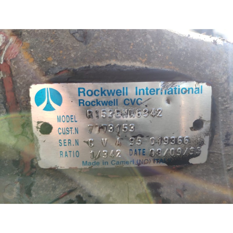 Recambio de puente trasero para iveco eurocargo 7.7 diesel referencia OEM IAM 7173243-11L95-7173153-R153ENX6342-153E  