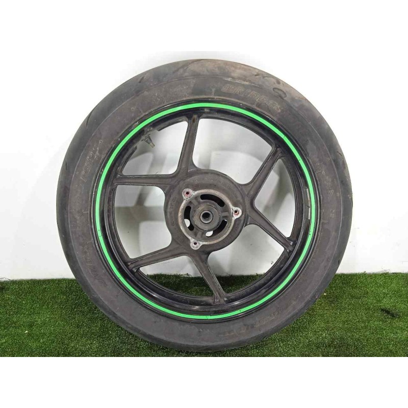 Recambio de llanta para kawasaki ninja 250 r referencia OEM IAM 410730153QT-140/70R17-66H BRIDGESTONE BATTLAX 66H - TRASERA