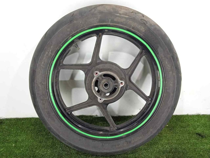 Recambio de llanta para kawasaki ninja 250 r referencia OEM IAM 410730153QT-140/70R17-66H BRIDGESTONE BATTLAX 66H - TRASERA