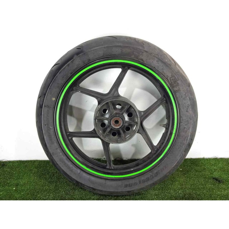 Recambio de llanta para kawasaki ninja 250 r referencia OEM IAM 410730153QT-140/70R17-66H BRIDGESTONE BATTLAX 66H - TRASERA