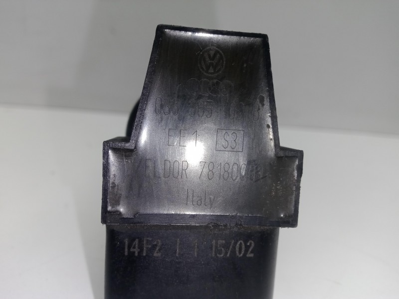 Recambio de bobina encendido para seat ibiza (6l1) 1.4 16v referencia OEM IAM 036905100B 4.PINES 