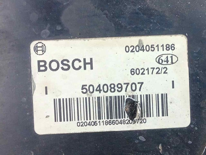 Recambio de servofreno para iveco daily chasis- cabina (1999 =>) 2.3 hpi referencia OEM IAM 0204051186-504089707 BOSCH 