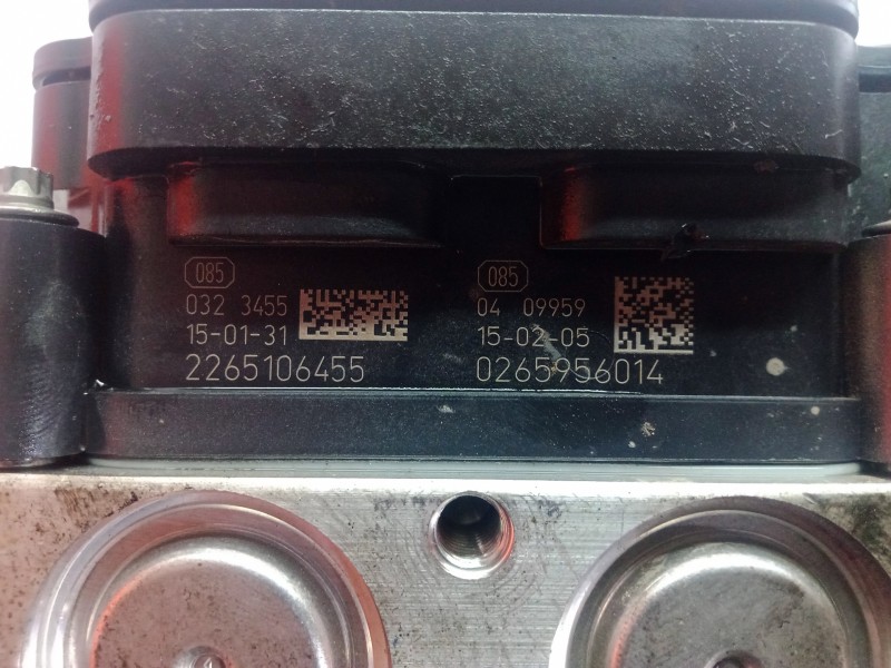 Recambio de abs para toyota auris 1.6 16v cat referencia OEM IAM 0265956014-2265106455-0265242074-4454002380  