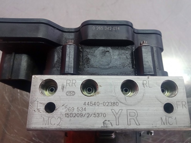 Recambio de abs para toyota auris 1.6 16v cat referencia OEM IAM 0265956014-2265106455-0265242074-4454002380  