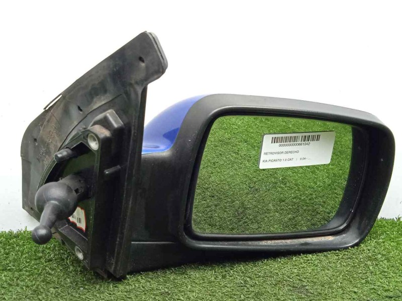 Recambio de retrovisor derecho para kia picanto 1.0 cat referencia OEM IAM  MANUAL AZUL