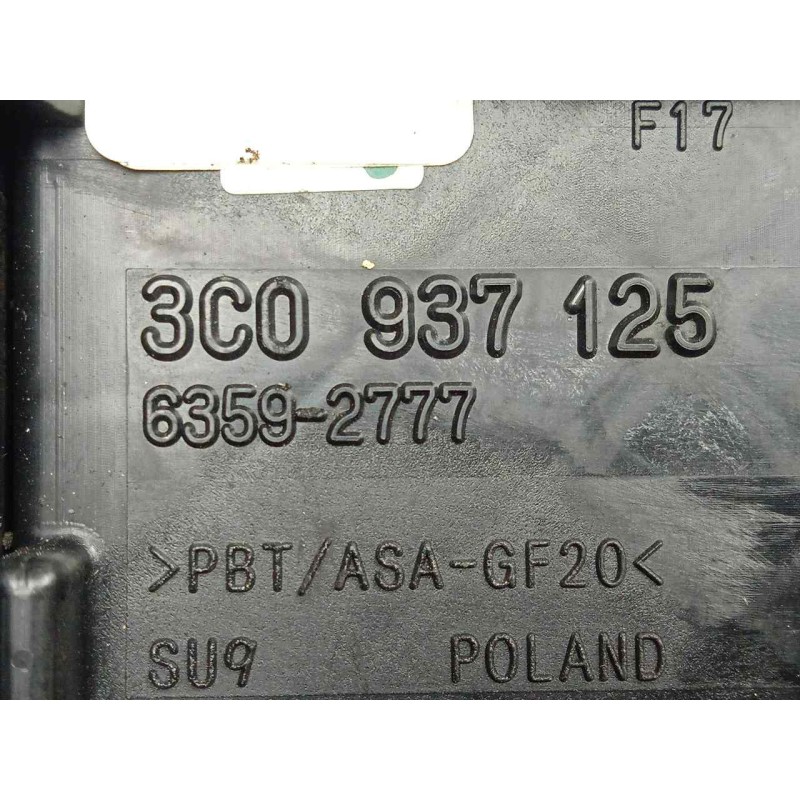 Recambio de caja reles / fusibles para volkswagen passat berlina (3c2) 2.0 tdi referencia OEM IAM 3C0937125-63592777  