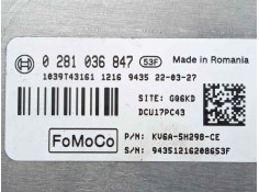 Recambio de modulo electronico para ford ranger (tke) 2.0 tdci panther cat referencia OEM IAM 0281036847-KUGA5H98CE   2
