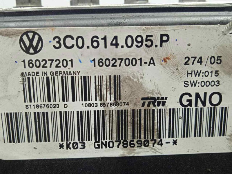 Recambio de abs para volkswagen passat berlina (3c2) 2.0 tdi referencia OEM IAM 3C0614095P-16027201-16027001A  