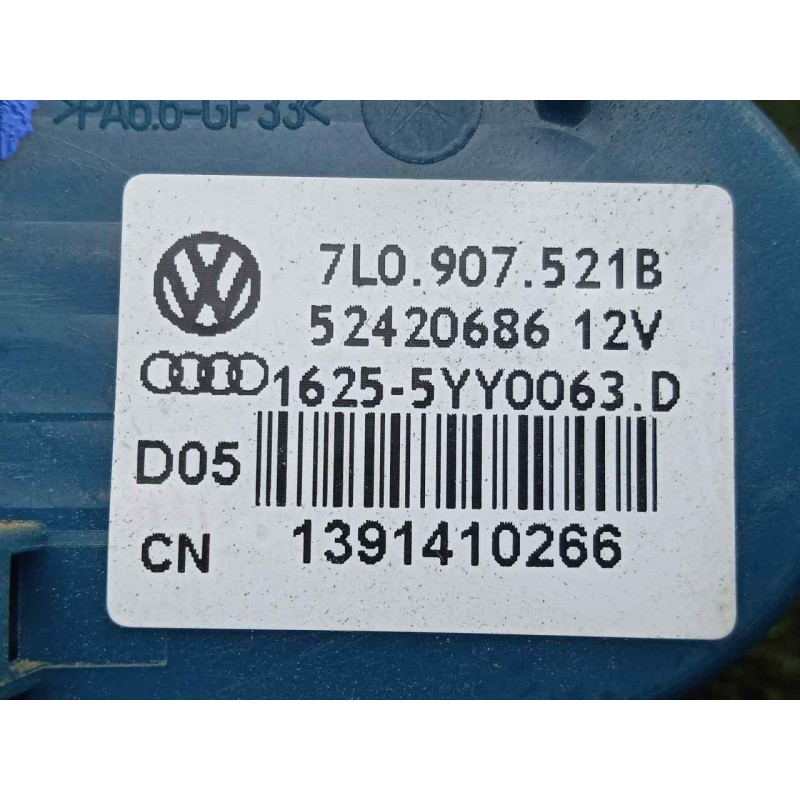 Recambio de resistencia calefaccion para audi q7 (4l) 3.0 v6 24v tdi referencia OEM IAM 7L0907521B-52420686  