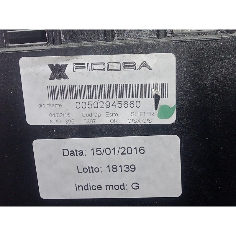 Recambio de varillaje cambio para alfa romeo giulietta (191) 1.6 jtd cat referencia OEM IAM 00502945660  