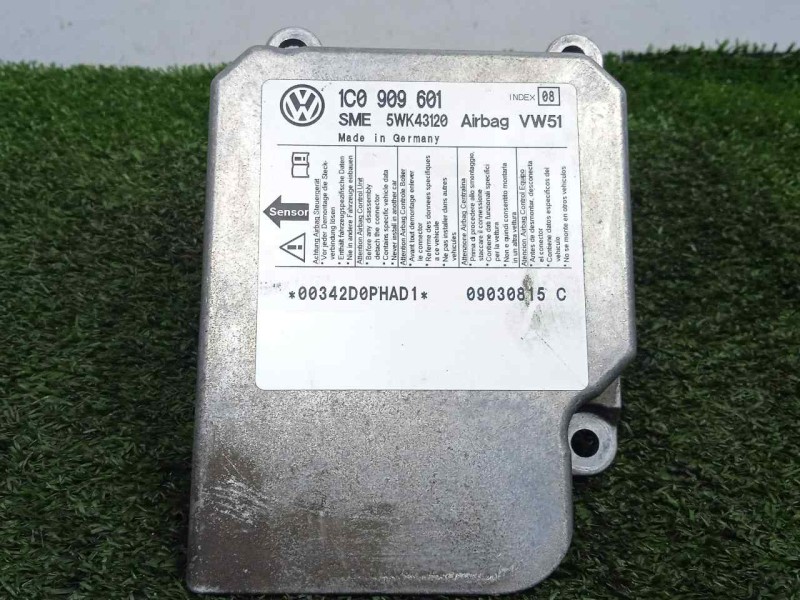 Recambio de centralita airbag para skoda octavia berlina (1u2) 1.6 referencia OEM IAM 1C0909601-5WK43120  