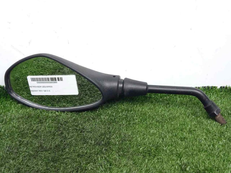 Recambio de retrovisor izquierdo para keeway rkv 125 c.c referencia OEM IAM ML40450J300003-40450J300003 MANUAL NEGRO.PLASTCO