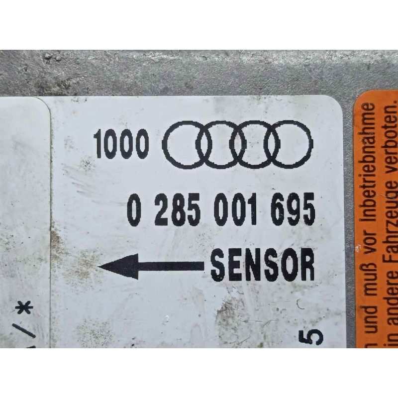 Recambio de centralita airbag para audi allroad quattro (4b5) 2.5 v6 24v tdi referencia OEM IAM 0285001695-4Z7959655M  