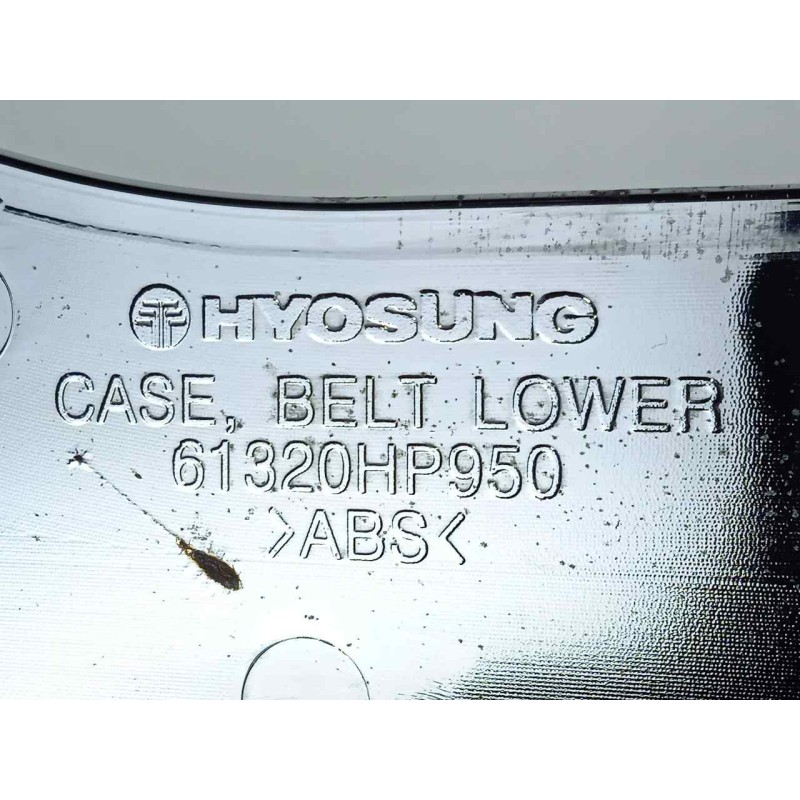 Recambio de moldura para hyosung st 700i referencia OEM IAM 61320HP950 TAPA.CORREA INFERIOR