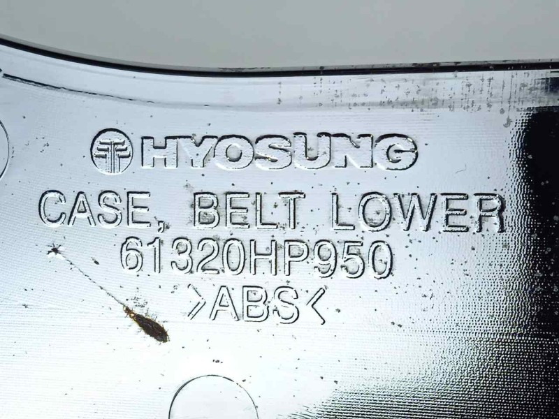 Recambio de moldura para hyosung st 700i referencia OEM IAM 61320HP950 TAPA.CORREA INFERIOR