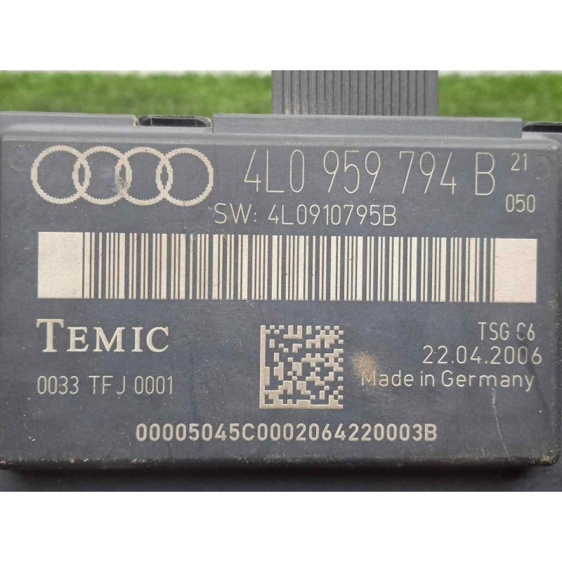 Recambio de modulo electronico para audi q7 (4l) 3.0 v6 24v tdi referencia OEM IAM 4L0959794B-4L0910795B  