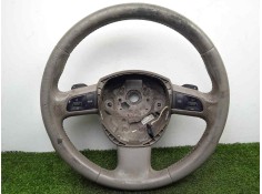 Recambio de volante para audi q7 (4l) 3.0 v6 24v tdi referencia OEM IAM 4F0419091AQ CUERO - 3 BRAZOS CON.LEVAS ALGO.DESGASTADO