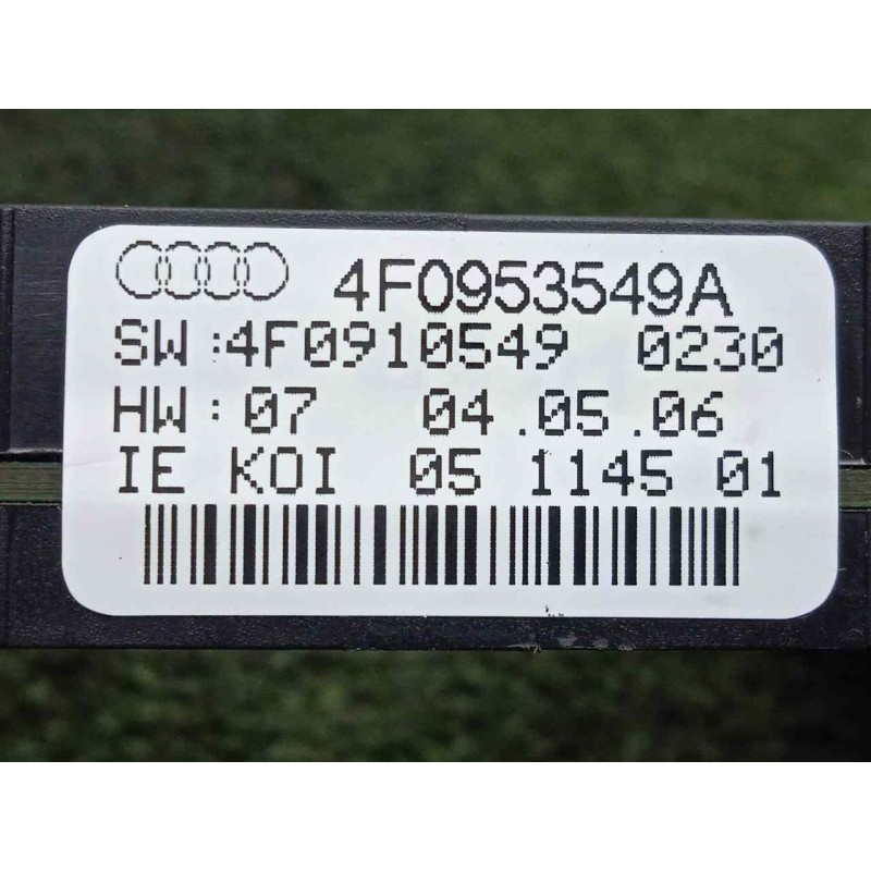 Recambio de modulo electronico para audi q7 (4l) 3.0 v6 24v tdi referencia OEM IAM 4F0953549A  