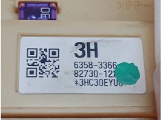 Recambio de caja reles / fusibles para toyota auris 1.6 16v cat referencia OEM IAM 63583366-8273012   2