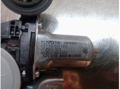 Recambio de elevalunas trasero izquierdo para toyota auris 1.6 16v cat referencia OEM IAM 857100D100-973582101-AV2621002331 ELEC 2