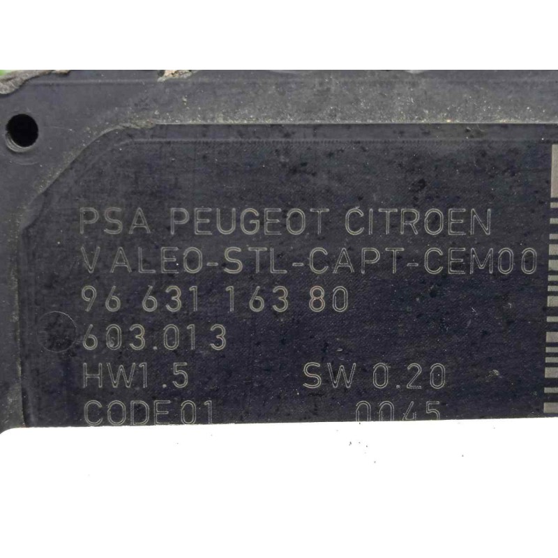 Recambio de sensor para citroën c5 berlina 2.0 hdi cat (rhr / dw10bted4) referencia OEM IAM 9663116380  