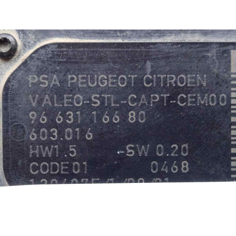 Recambio de sensor para citroën c5 berlina 2.0 hdi cat (rhr / dw10bted4) referencia OEM IAM 9663116680  