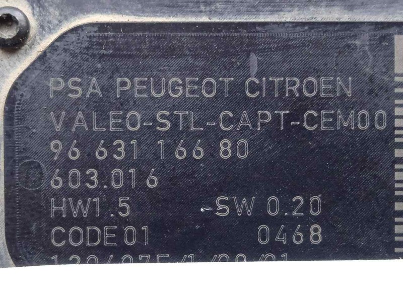 Recambio de sensor para citroën c5 berlina 2.0 hdi cat (rhr / dw10bted4) referencia OEM IAM 9663116680  