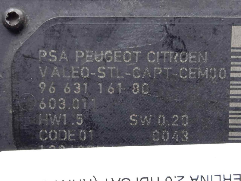 Recambio de sensor para citroën c5 berlina 2.0 hdi cat (rhr / dw10bted4) referencia OEM IAM 9663116180  