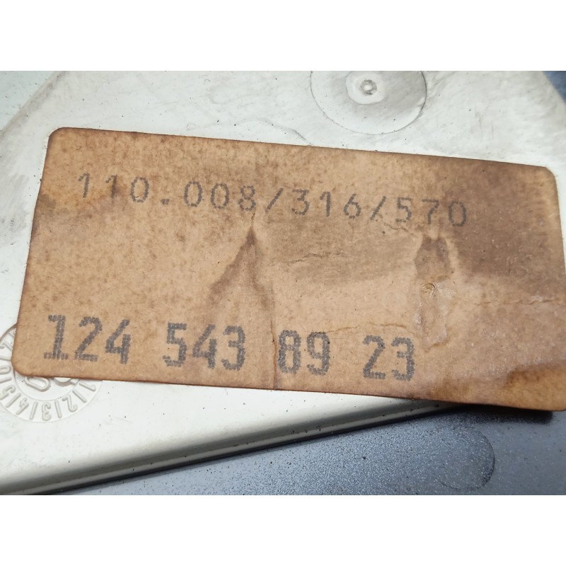 Recambio de cuadro instrumentos para mercedes-benz 124 sedán (w124) 260 e (124.026) referencia OEM IAM 1245438923  