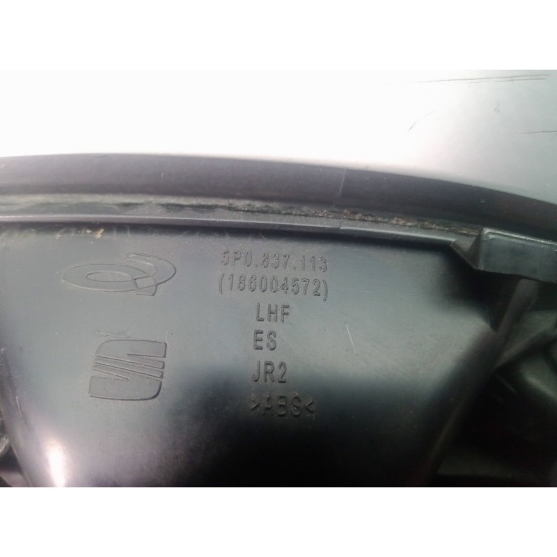 Recambio de retrovisor derecho para seat leon (1p1) 2.0 tdi 16v referencia OEM IAM 5P0837113  