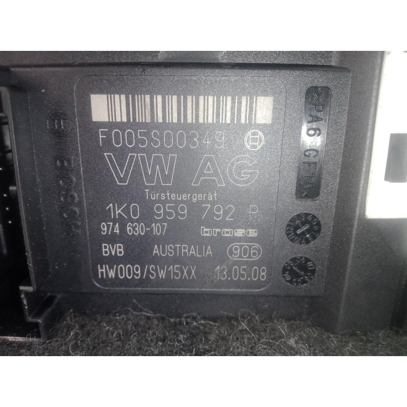 Recambio de elevalunas delantero derecho para seat leon (1p1) 2.0 tdi 16v referencia OEM IAM F005S00349  