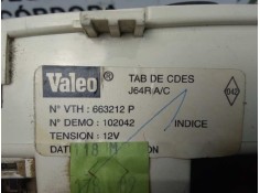 Recambio de mando calefaccion / aire acondicionado para renault megane i scenic (ja0) 1.9 dti diesel cat referencia OEM IAM  JA0 2