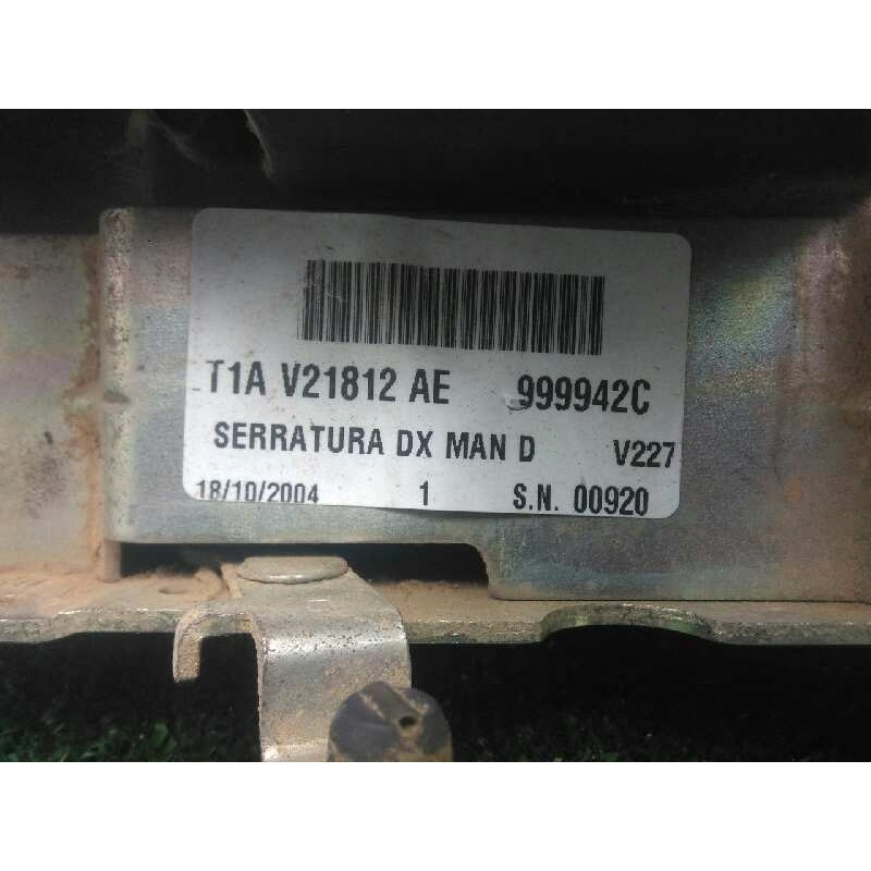 Recambio de cerradura puerta delantera derecha para ford transit connect (tc7) 1.8 tddi turbodiesel cat referencia OEM IAM 2T1AV