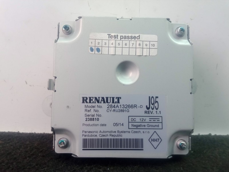 Recambio de modulo confort para renault scenic iii 1.6 dci diesel fap referencia OEM IAM 284A13266R  